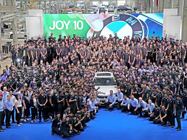 BMW Chennai Plant Completes Ten Years