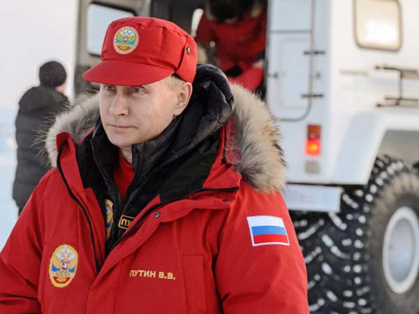 Vladimir Putin Is Exploring The Russian Arctic In This Crazy Trekol 6x6