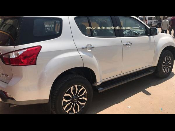 Isuzu MU-X Spied Undisguised In India; Launch Imminent