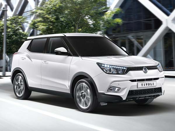 SsangYong Tivoli Spotted In India Without Any Camouflage