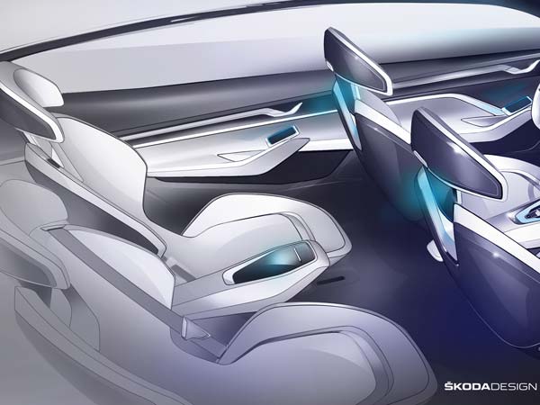 Skoda Vision E Concept Interiors Revealed