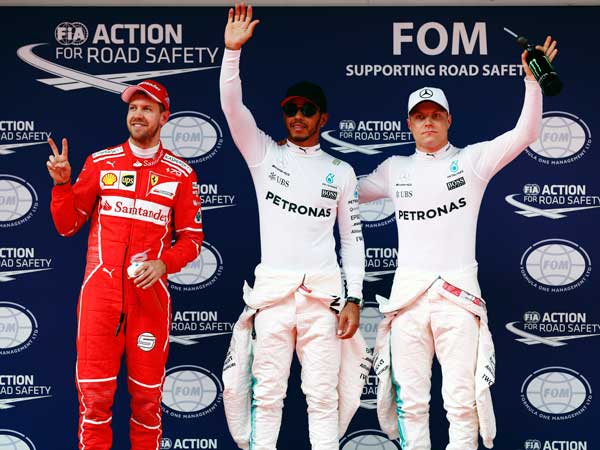 Lewis Hamilton Clinches Pole Position In F1 Chinese Grand Prix