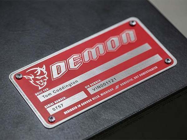 Dodge Challenger SRT Demon First Official Photo Surfaces