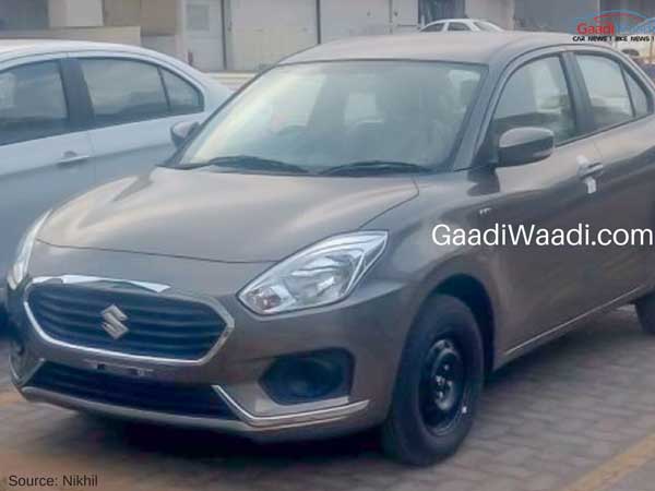 Spy Pics: Maruti Suzuki Swift Dzire Spotted In New Colour Options