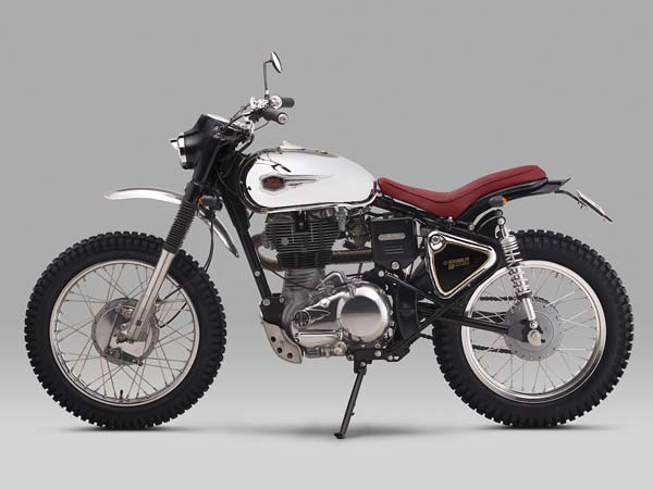 The Moltar Is A Royal Enfield Bullet 350 Scrambler By Thrive Motorcycle