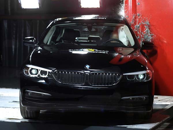 BMW 5 Series 7th Generation Gets 5 Star Ratings By Euro NCAP Safety Test