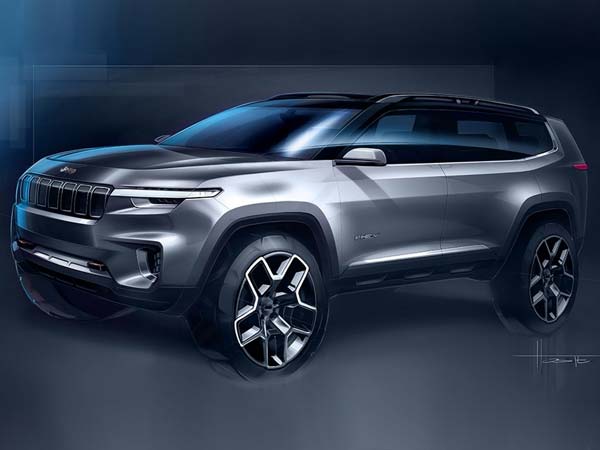 Jeep Yuntu Concept 7-Seater SUV Teased