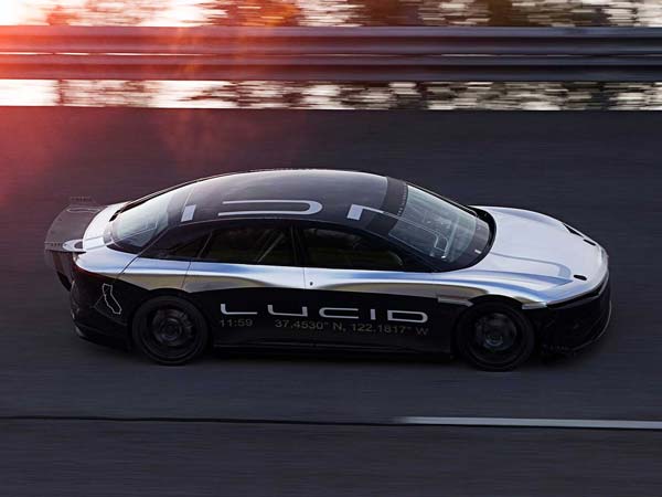 Lucid Air Alpha First Speed Test Hits 350 KM/H