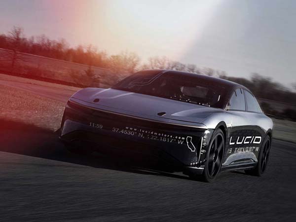 Lucid Air Alpha First Speed Test Hits 350 KM/H