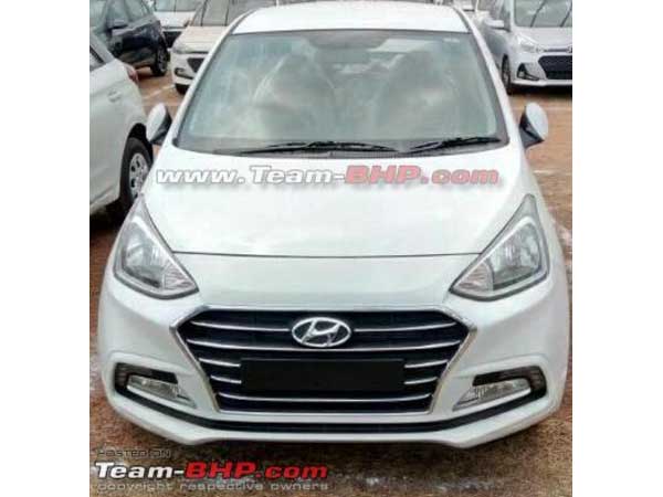 Spy Pics: 2017 Hyundai Xcent Spotted Ahead Of Launch
