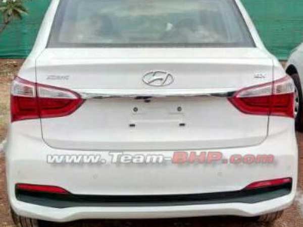 Spy Pics: 2017 Hyundai Xcent Spotted Ahead Of Launch