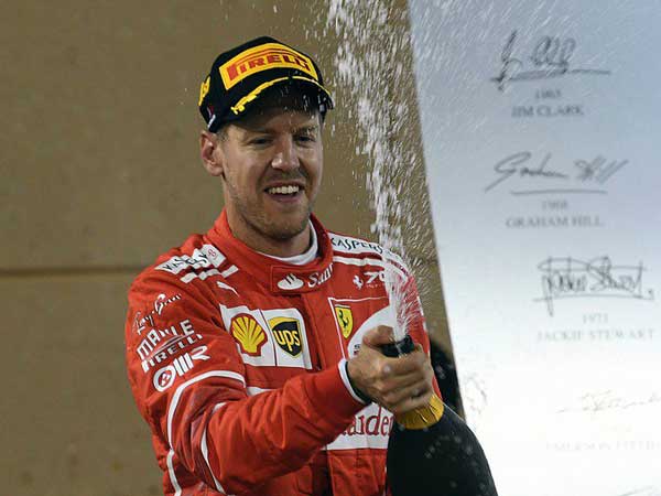 F1: Vettel Wins Bahrain Grand Prix