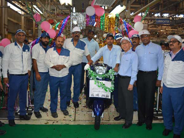 Suzuki Motorcycles India Rolls Out Its Third Millionth Vehicle Suzuki Motorcycles India Rolls Out Its Third Millionth Vehicle