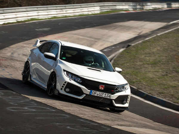 Honda Civic Type R Smashes Nurburgring FWD Lap Record