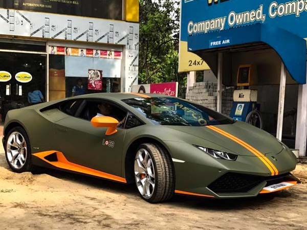 Lamborghini Huracan Avio Makes Its Way To Kolkata
