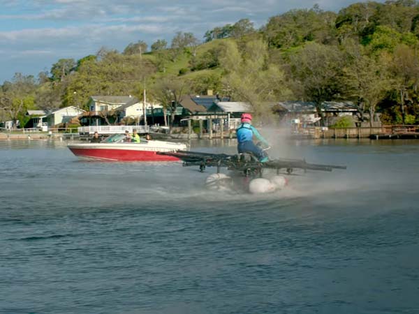 Larry Page’s Kitty Hawk Flying Car Soars And Hovers Over A Lake