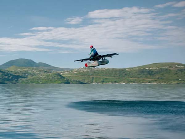 Larry Page’s Kitty Hawk Flying Car Soars And Hovers Over A Lake