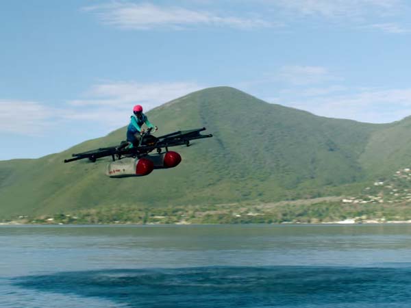 Larry Page’s Kitty Hawk Flying Car Soars And Hovers Over A Lake