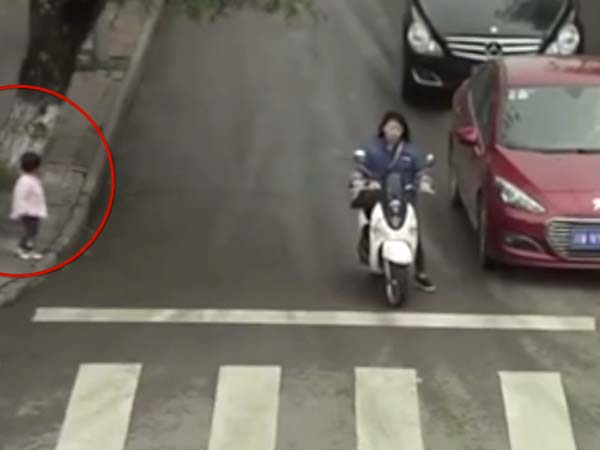 Child Run Over By Two Cars Escapes Unharmed