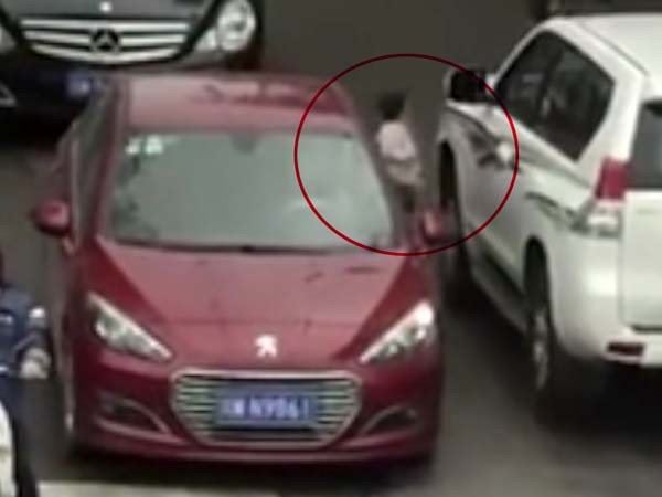 Child Run Over By Two Cars Escapes Unharmed