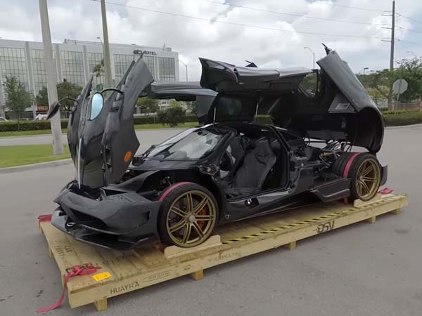 This Is How Pagani Delivers The Huayra BC To Its Customer