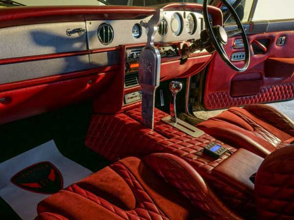 Rolls Royce Silver Shadow Customised With Matte Black By Prindiville UK