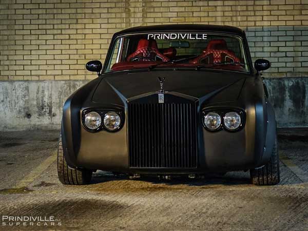 Rolls Royce Silver Shadow Customised With Matte Black By Prindiville UK
