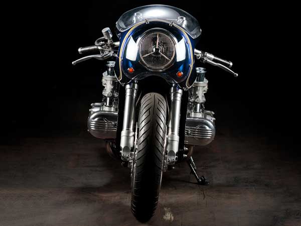 The Krakenhead Blueberry Bomber Is A Custom Honda Goldwing Cafe Racer