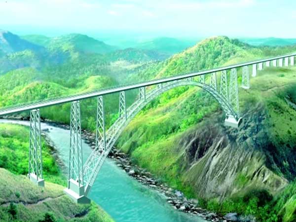 The World's Highest Railway Bridge 