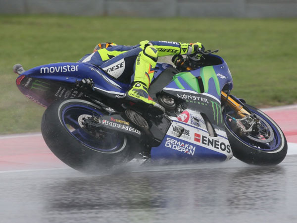 Valentino Rossi Concerned About Honda’s Wet Pace