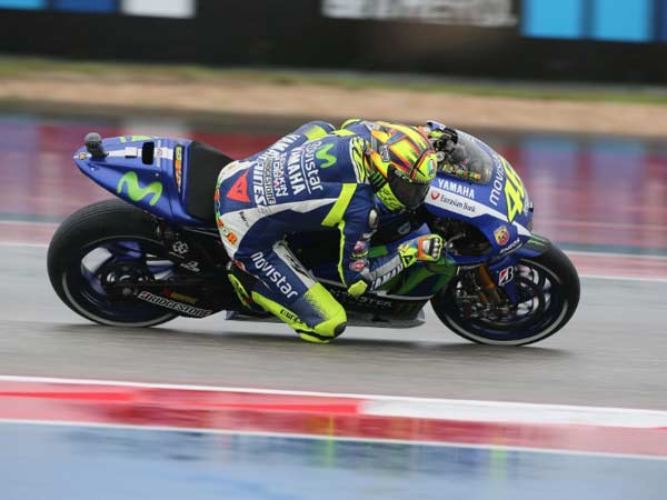 Valentino Rossi Concerned About Honda’s Wet Pace