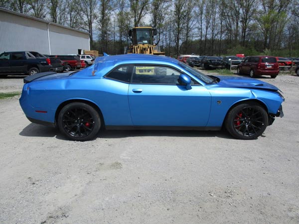 Dodge Challenger SRT Hellcat Crashes Within 18 Miles