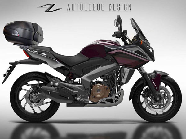 Bajaj Dominar 400 Sports Tourer Rendered