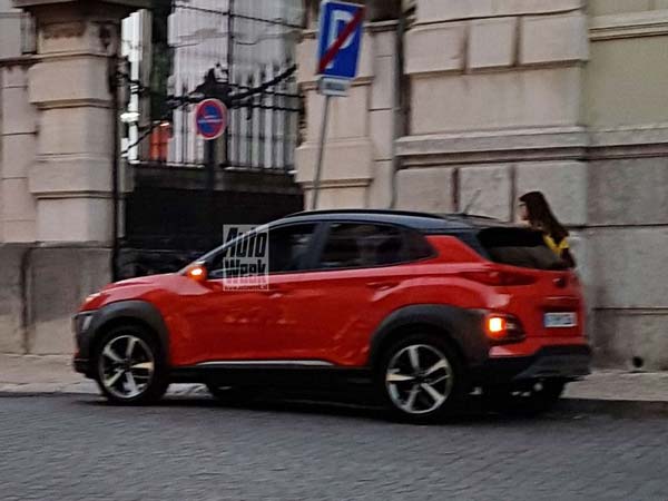 Spy Pictures: Hyundai Kona Compact SUV Spotted Undisguised