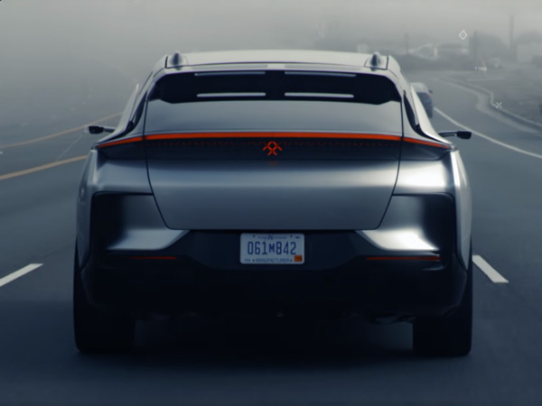 Faraday Future New FF91 Teaser 