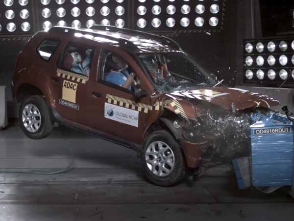Renault Duster Scores Poor Rating In Global NCAP Crash Test