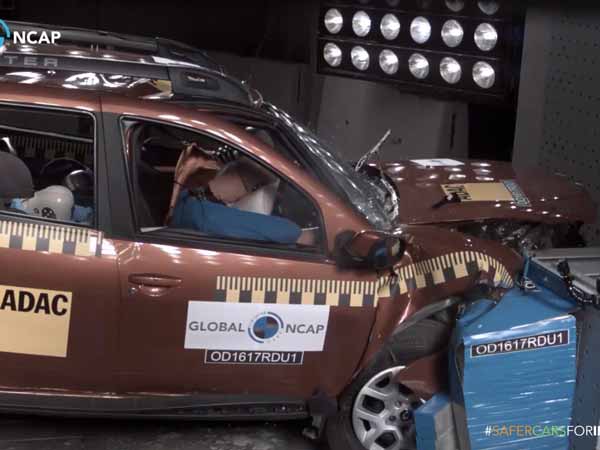 Renault Duster Scores Poor Rating In Global NCAP Crash Test