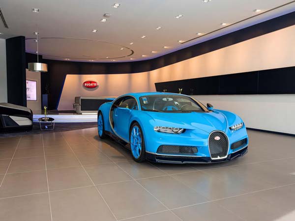 World’s Largest Bugatti Showroom Opens In Dubai
