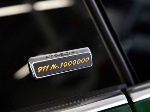 Porsche 911 One Millionth Rolls Out From Production Line