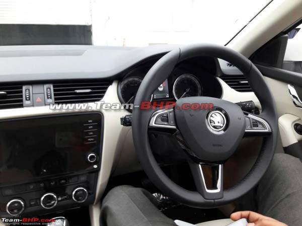 Spy Pics: 2017 Skoda Octavia Facelift Spotted — Interior Revealed