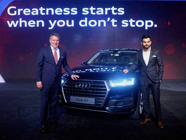 Virat Kohli Adds Audi Q7 To His Garage