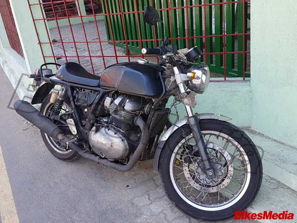 Royal Enfield 750cc Continental GT Twin-Cylinder Spotted Testing Again