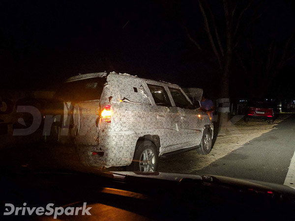 Mahindra TUV500 Spotted Testing — Is Innova Crysta’s Arch Nemesis Nearing Its Launch?