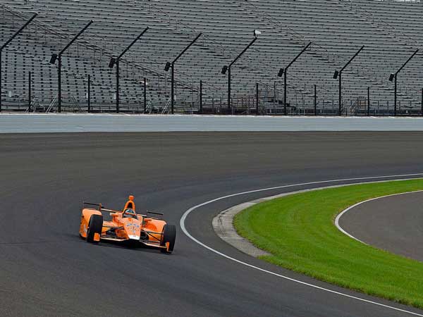 Fernando Alonso Fastest In His Indy 500 Practice Group Fernando Alonso Fastest In His Indy 500 Practice Group