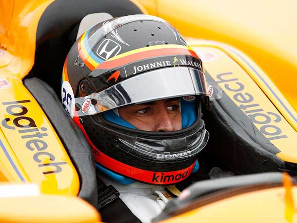Fernando Alonso Fastest In His Indy 500 Practice Group Fernando Alonso Fastest In His Indy 500 Practice Group