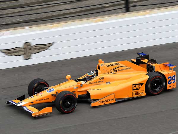 Fernando Alonso Fastest In His Indy 500 Practice Group Fernando Alonso Fastest In His Indy 500 Practice Group