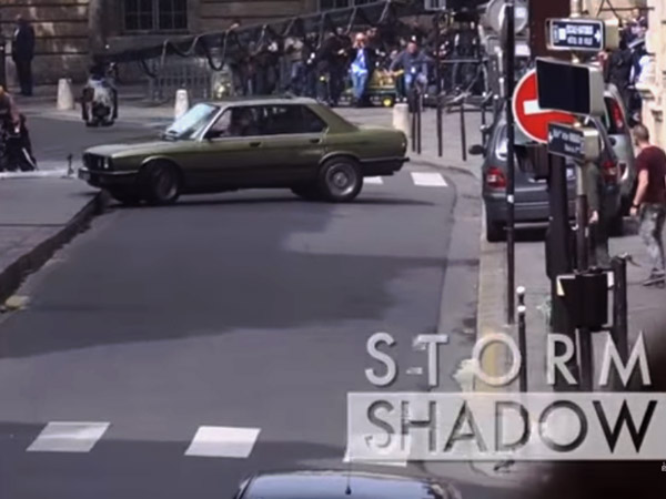Watch How Tom Cruise Is Destroying A BMW E28 5 Series In Paris