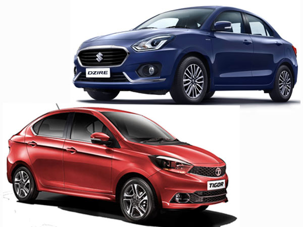 New Maruti Suzuki Dzire vs Tata Tigor — Compact Sedan Comparison