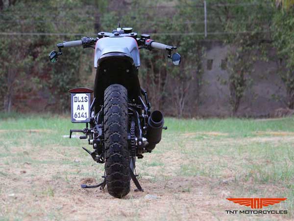 Royal Enfield Continental GT Modified Into A Mean Looking Machine