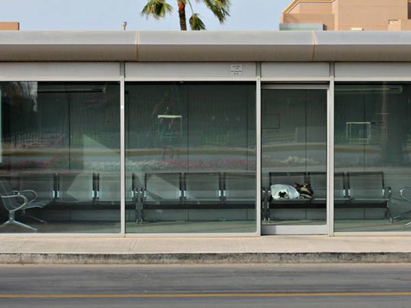 This Bus Stand Gets AC To Escape The Scorching Heat